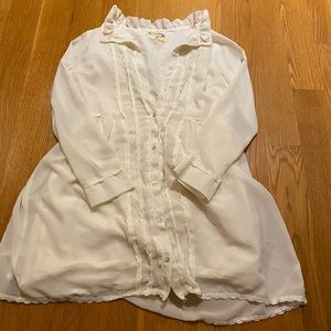 Mia Joy White Dress Size 12 (girls)